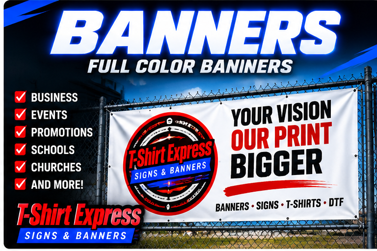 Custom Banners